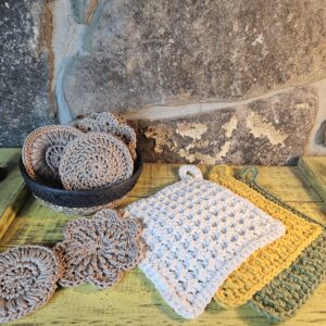 Face Cloth and Scrubby Set